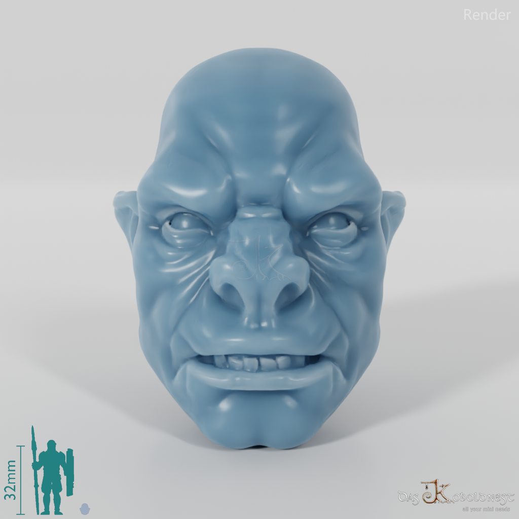 Orc head U