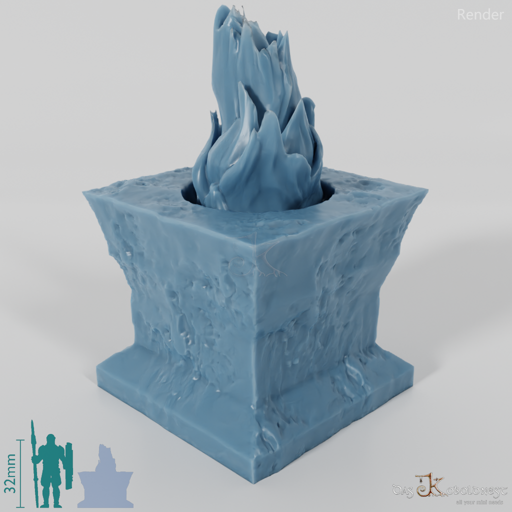 Fire bowl - Stone fire bowl 01