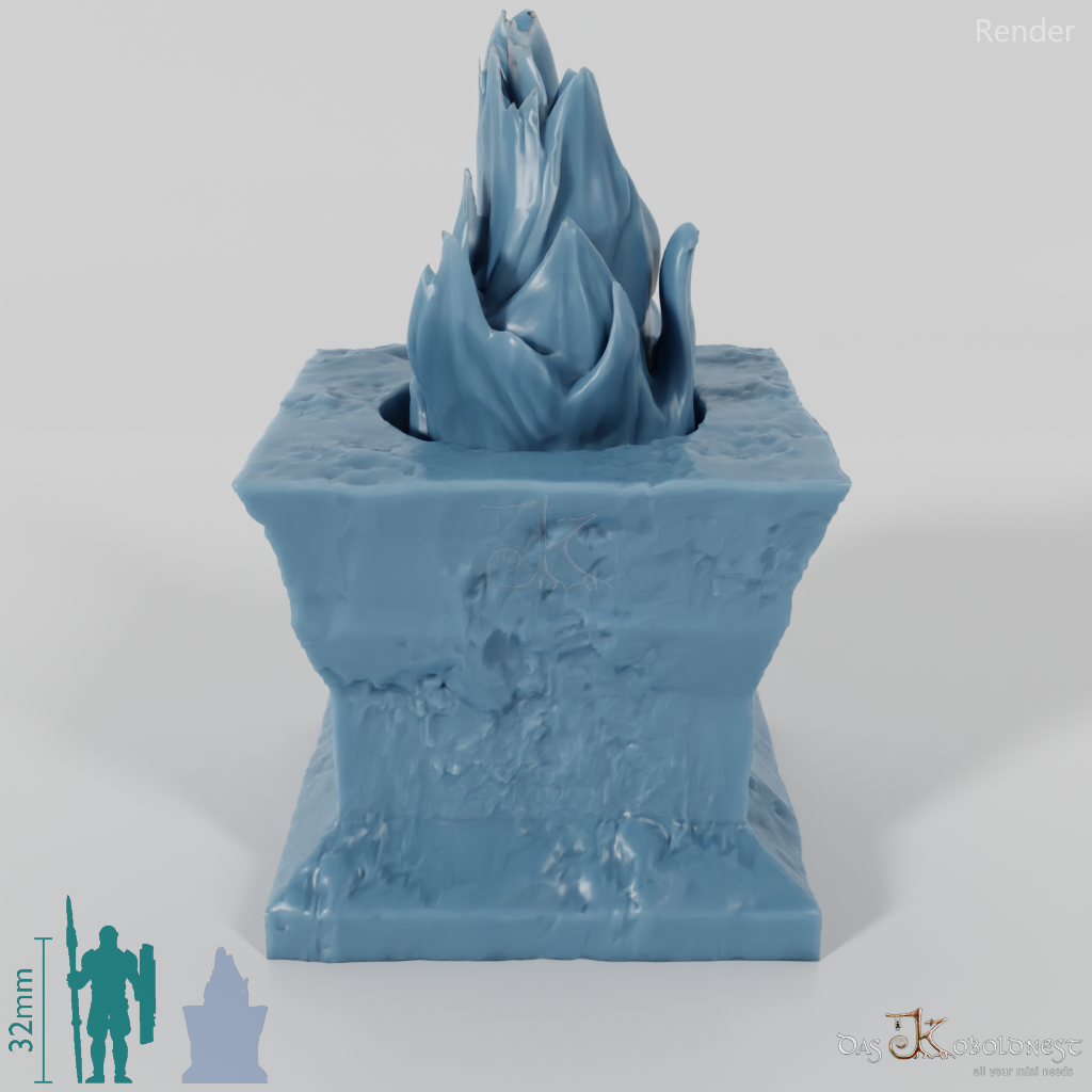 Fire bowl - Stone fire bowl 01