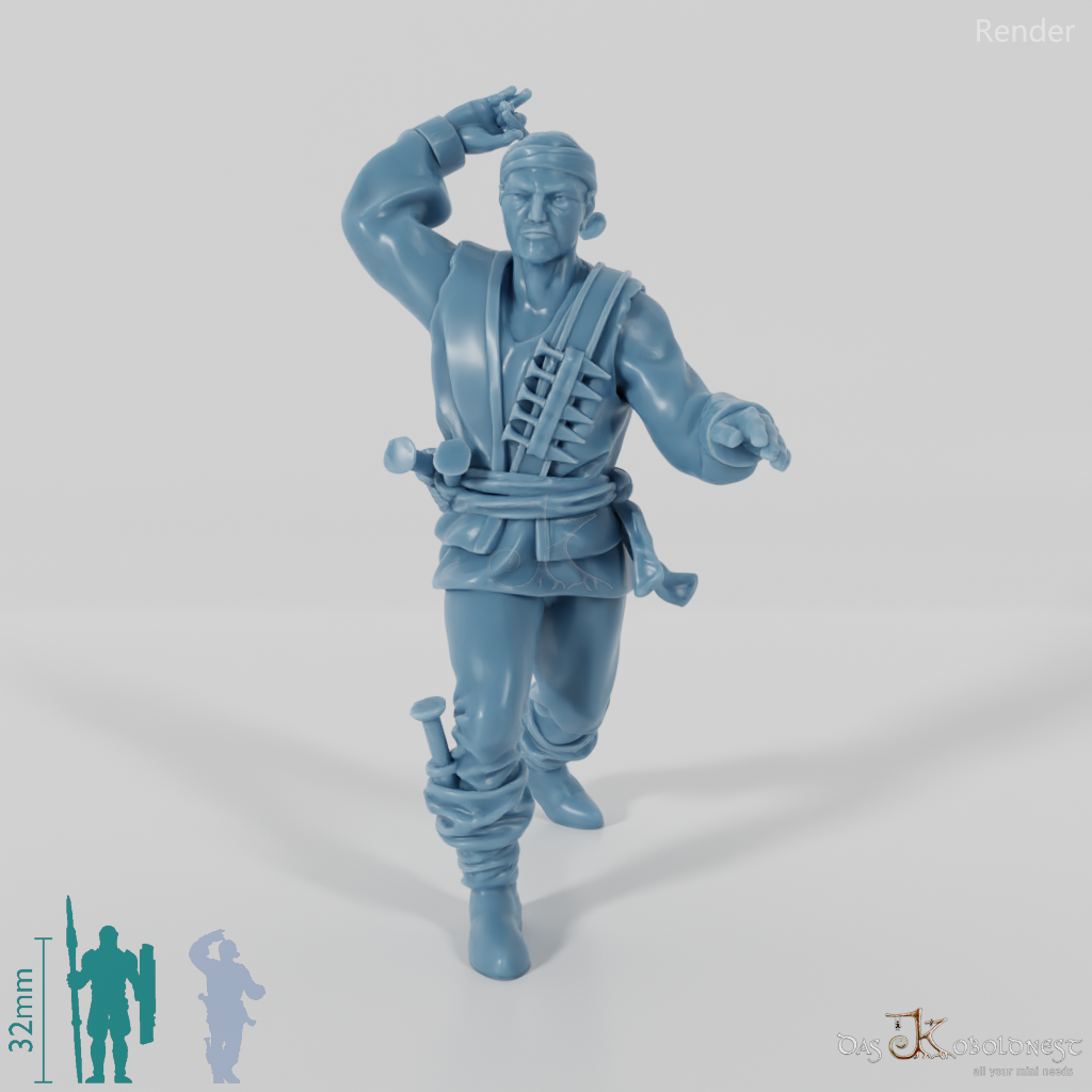 Corsair knife thrower