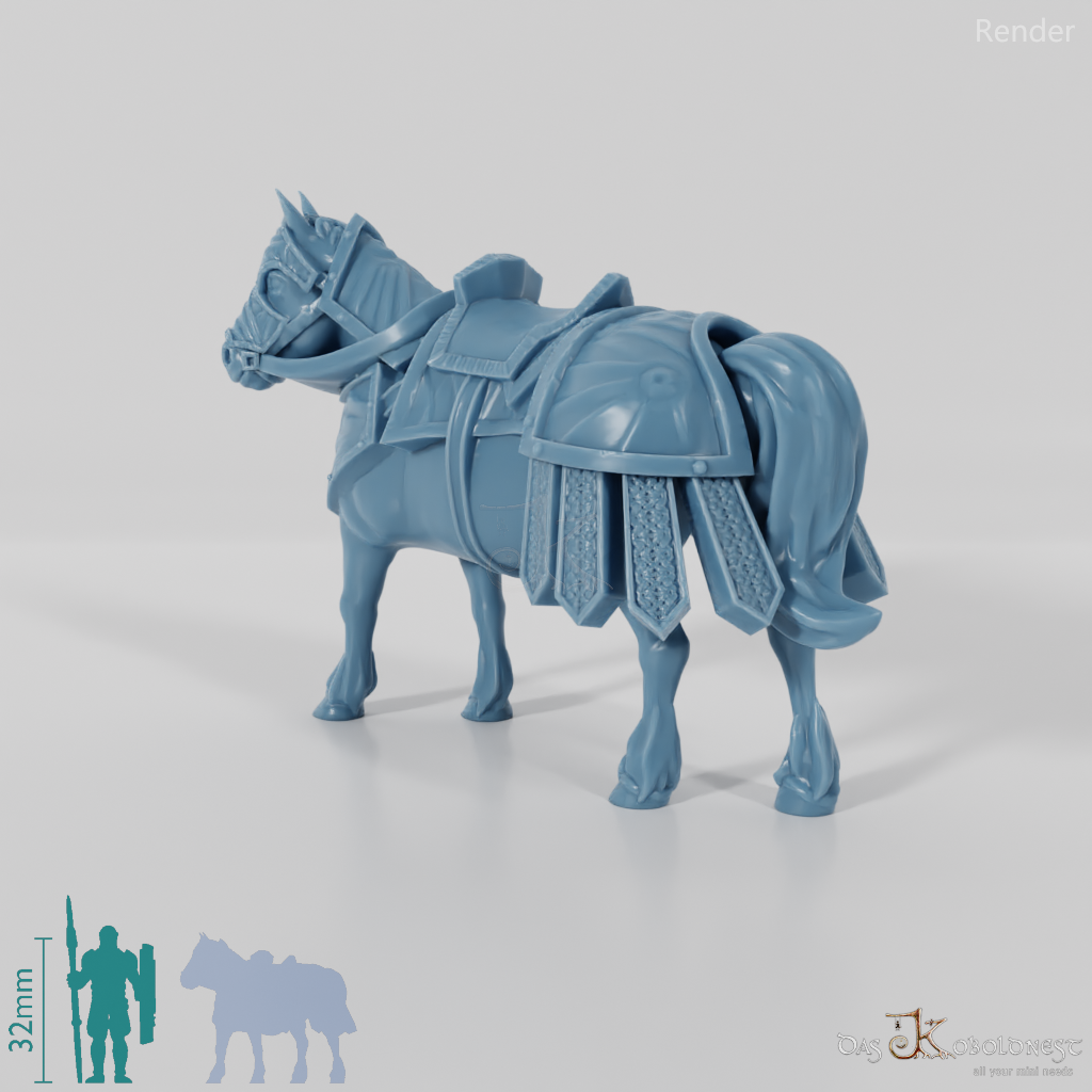 Dwarf Pony - Heavily armed