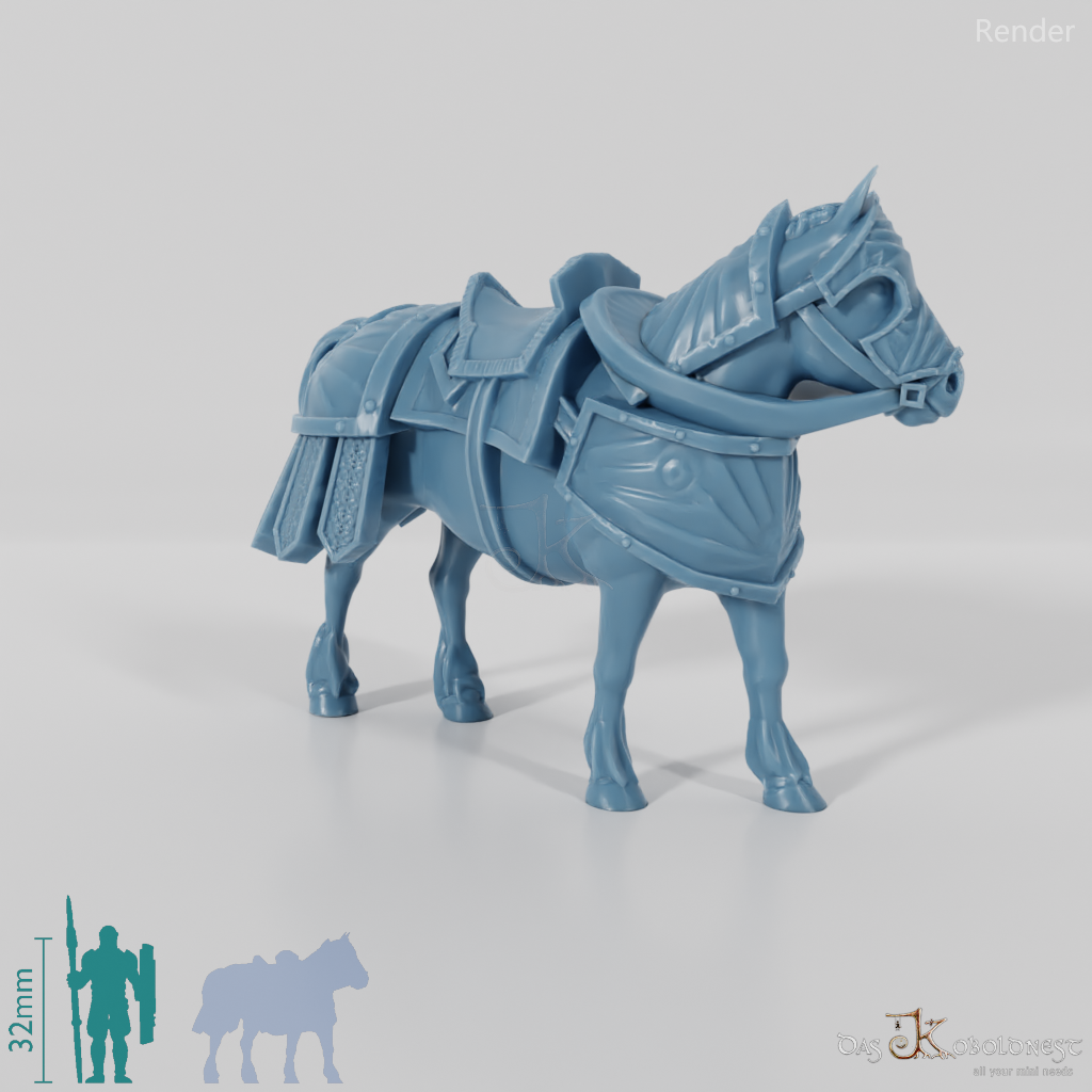 Dwarf Pony - Heavily armed