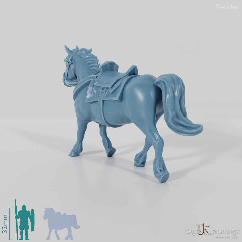 Dwarf Pony - Lightly Armored