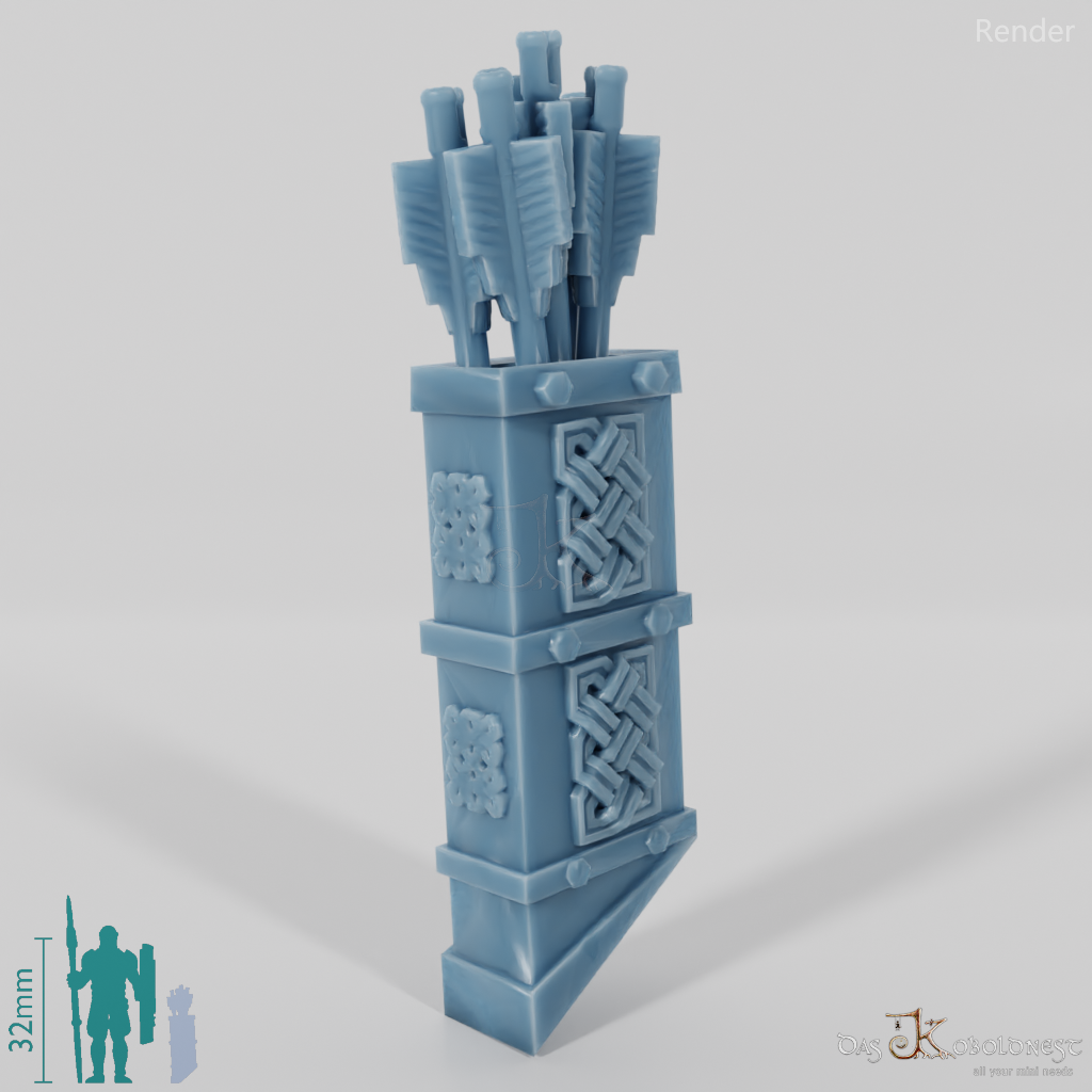 Dwarven accessories - arrow quiver