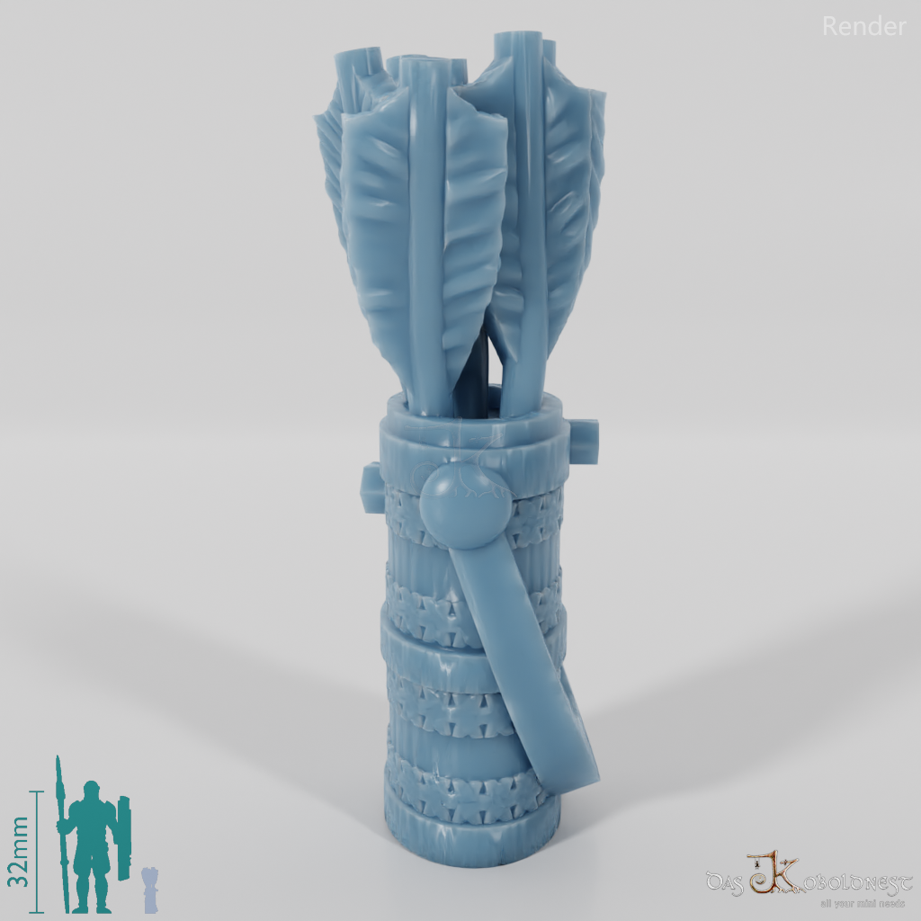 Dwarven accessories - bolt quiver