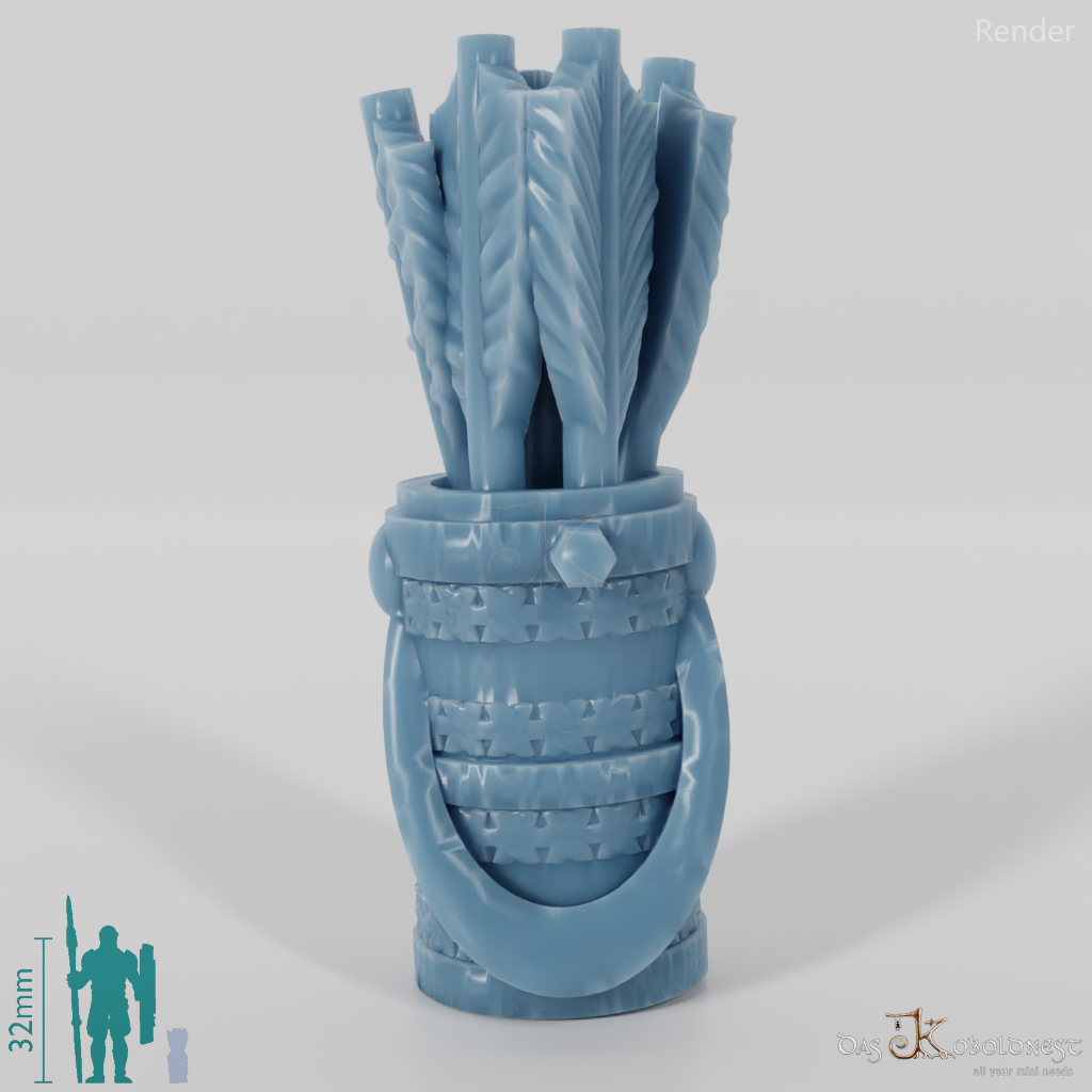 Dwarven accessories - bolt quiver