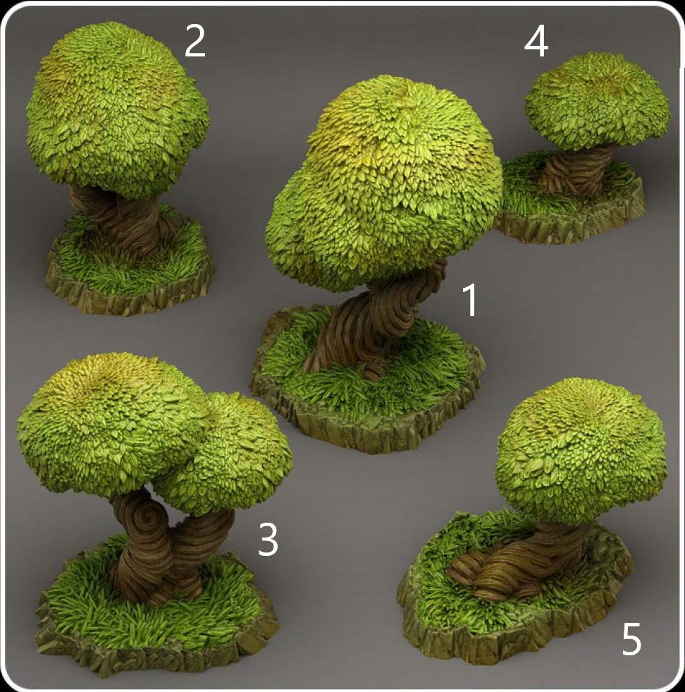 Enchanted fairy trees