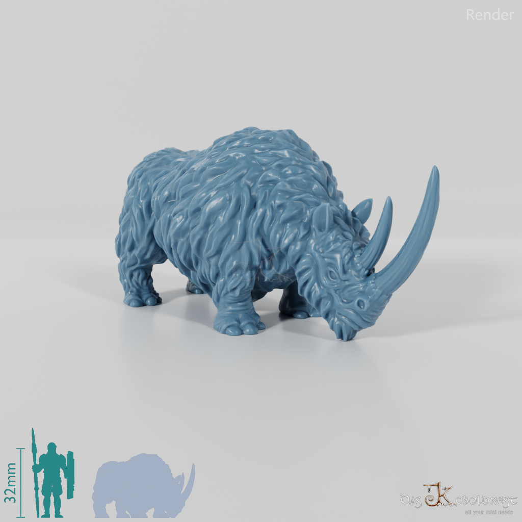 Coelodonta - Zottiges Wollnashorn