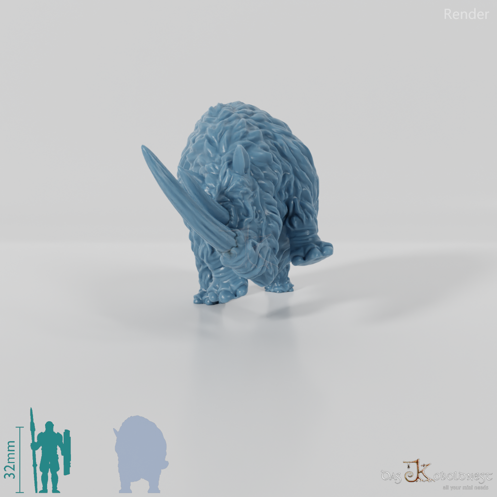 Coelodonta - Angry Woolly Rhinoceros