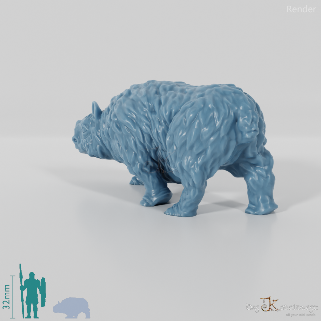 Coelodonta - woolly rhinoceros calf