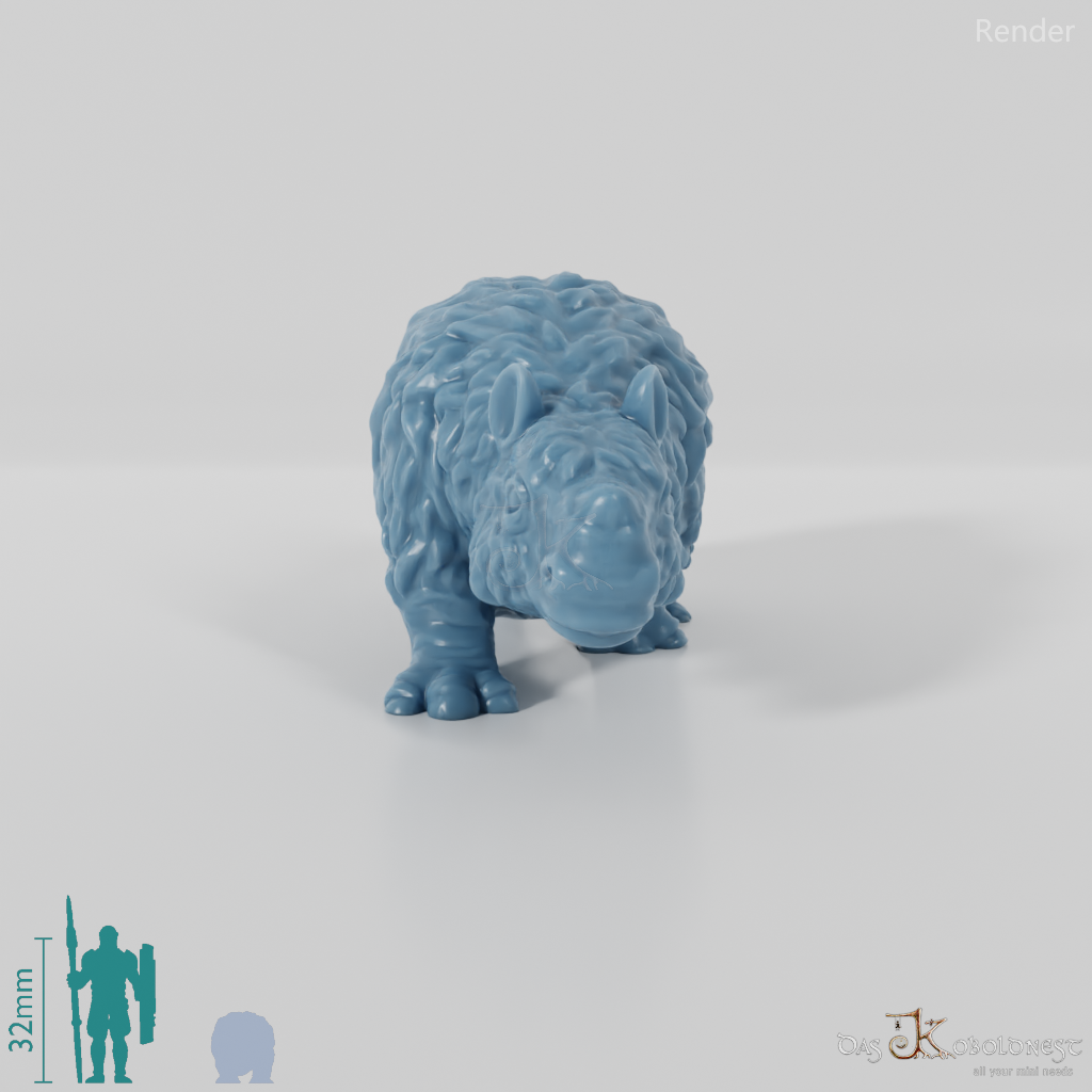 Coelodonta - woolly rhinoceros calf