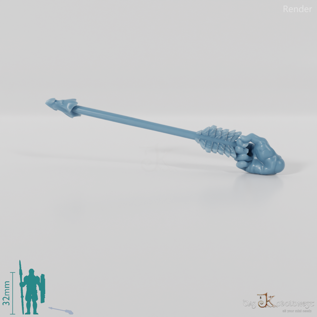 Half-orc arrow with hand