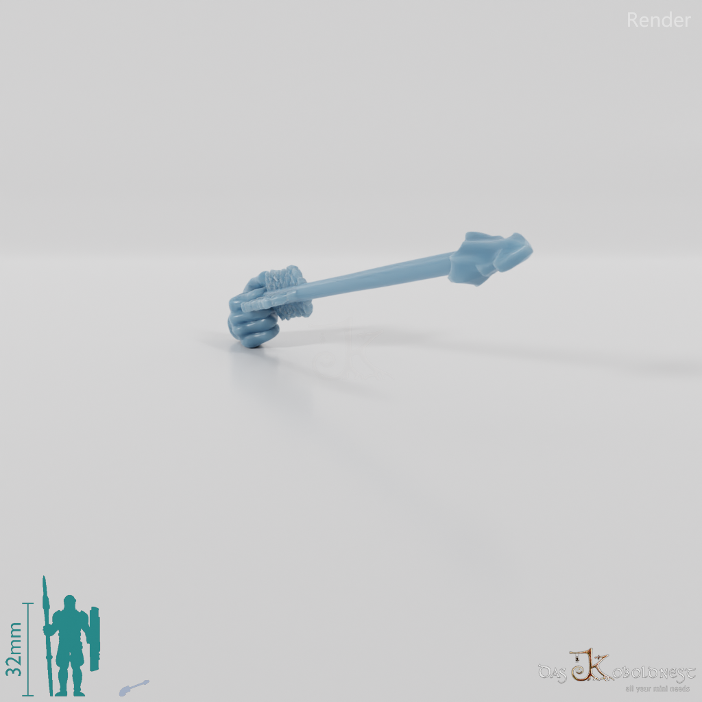 Half-orc arrow with hand