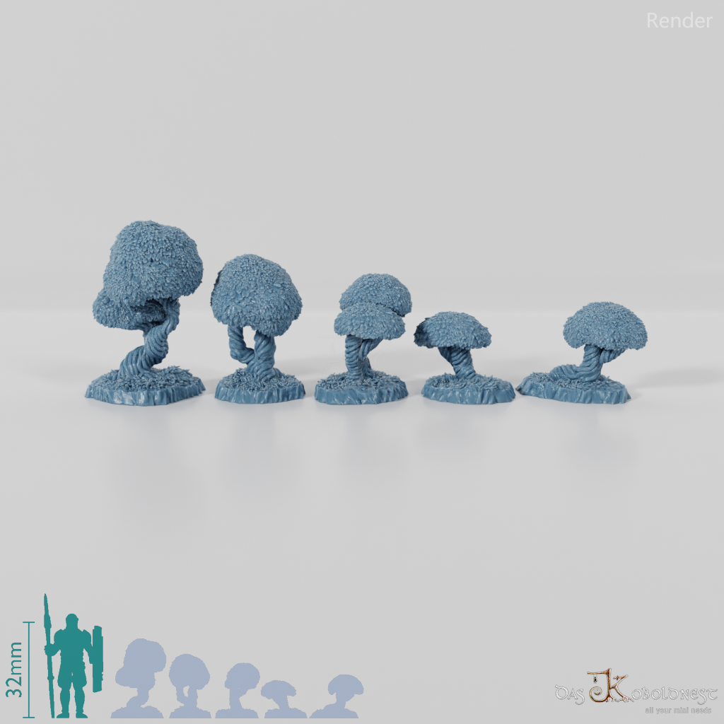 Enchanted fairy trees