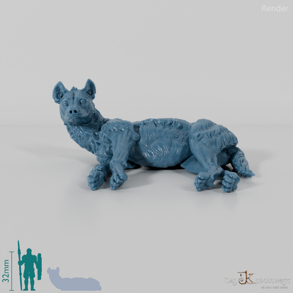 Hyena - Spotted Hyena 04