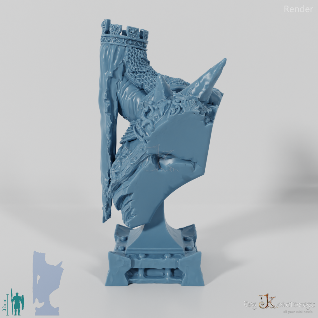 The Faceless King - Bust