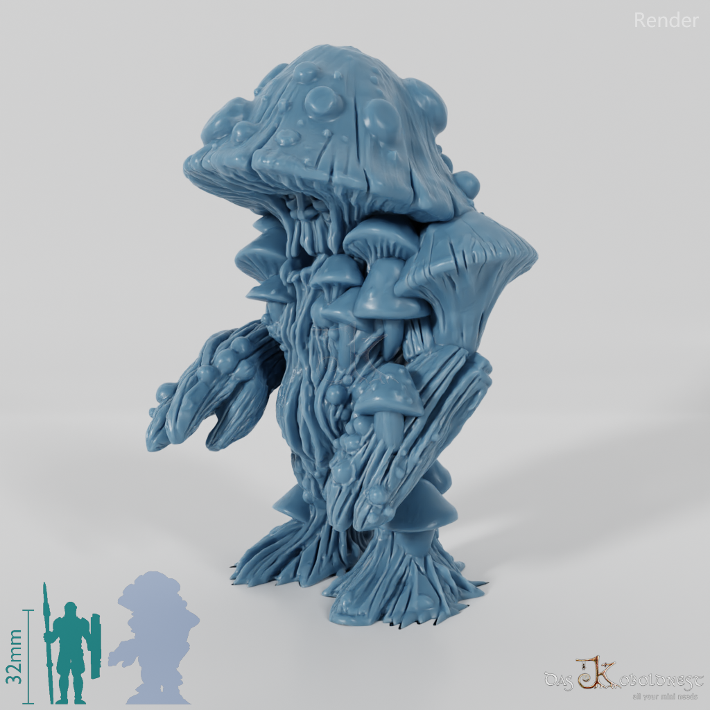 Sturdy fungal creature