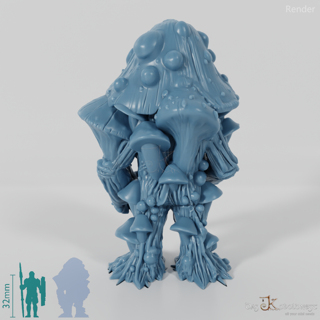 Sturdy fungal creature