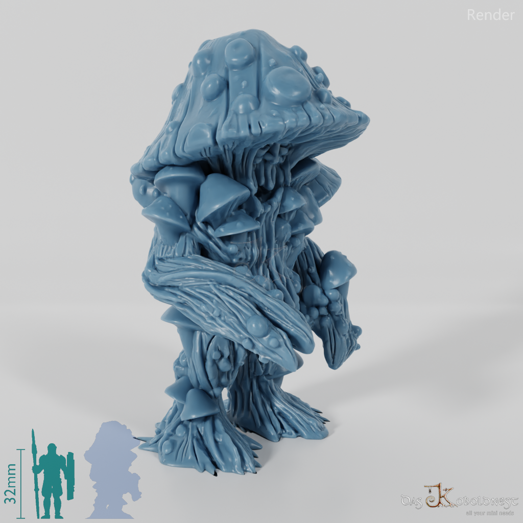 Sturdy fungal creature