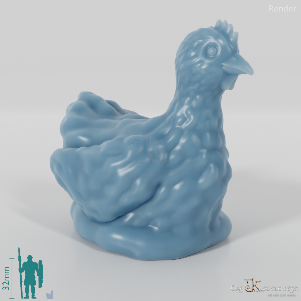 Chicken - Brooding Chicken 01
