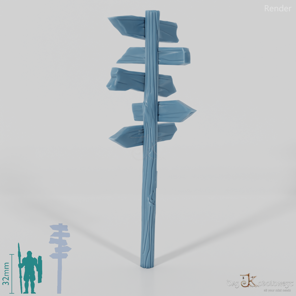 Signpost - Rustic 01