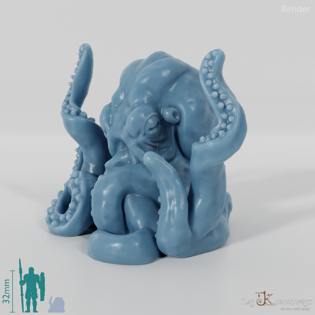 Tintenfisch - Wütender Oktopus 02