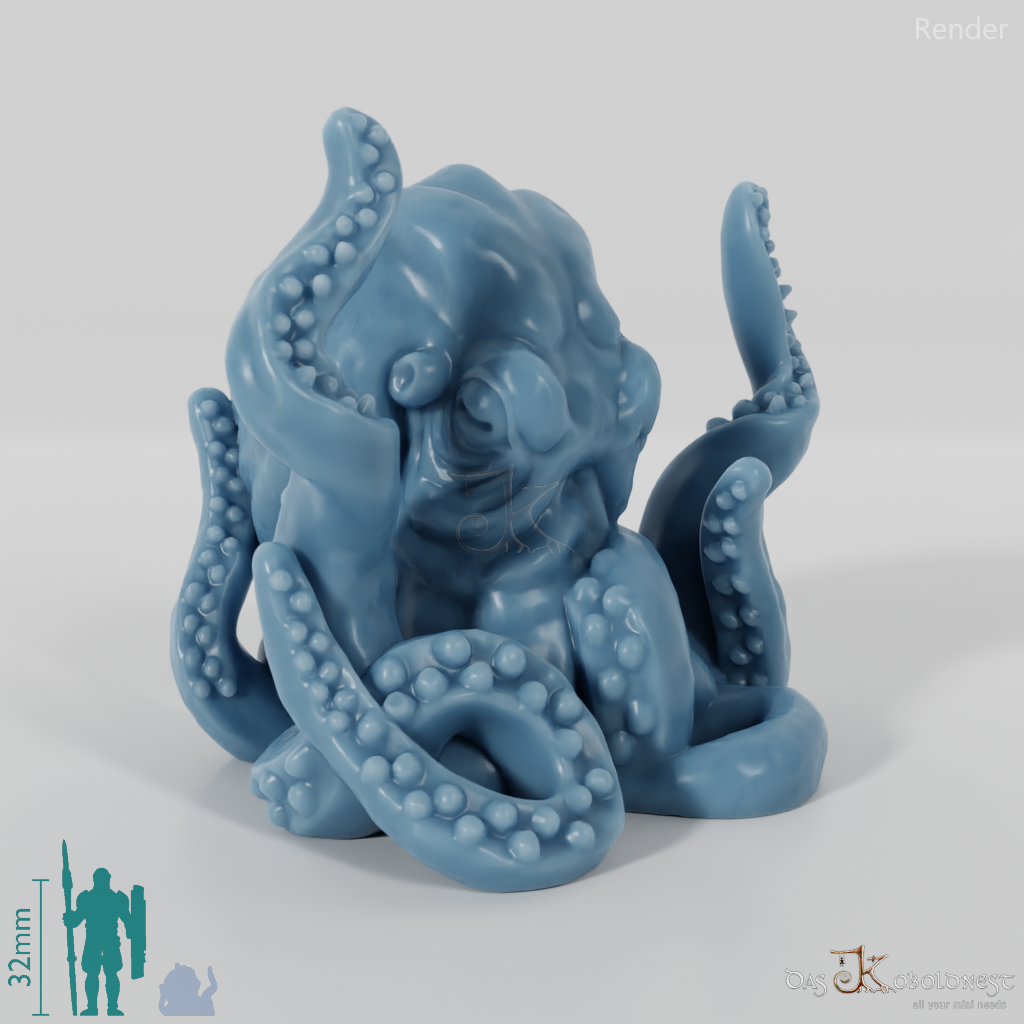 Tintenfisch - Wütender Oktopus 02