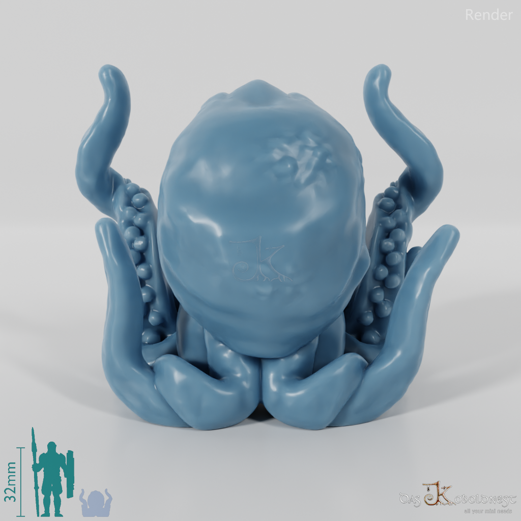 Tintenfisch - Wütender Oktopus 03