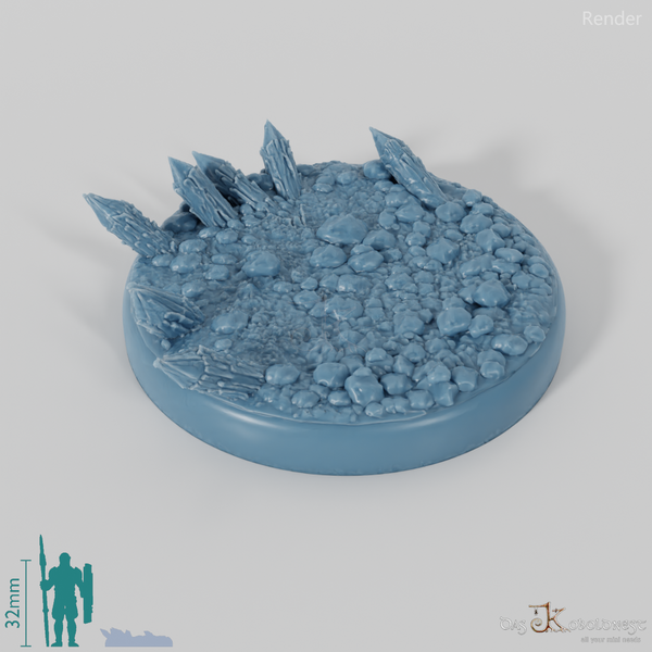 Bases with wooden palisade (round)