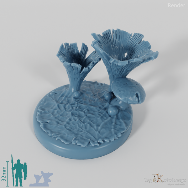 Mushroom Forest Bases (Round)