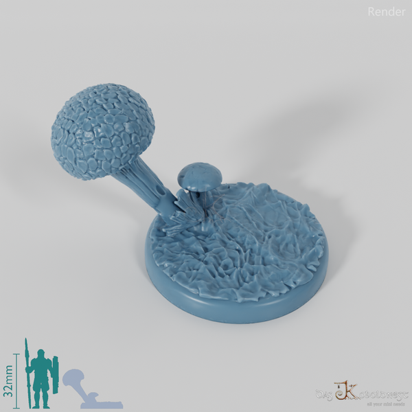 Mushroom Forest Bases (Round)