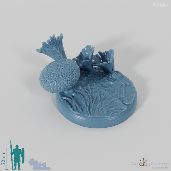 Mushroom Forest Bases (Round)