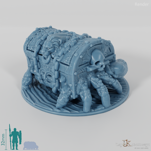 Groteske Schatztruhe