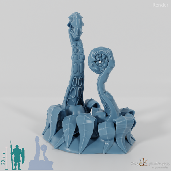 Double tentacle fern