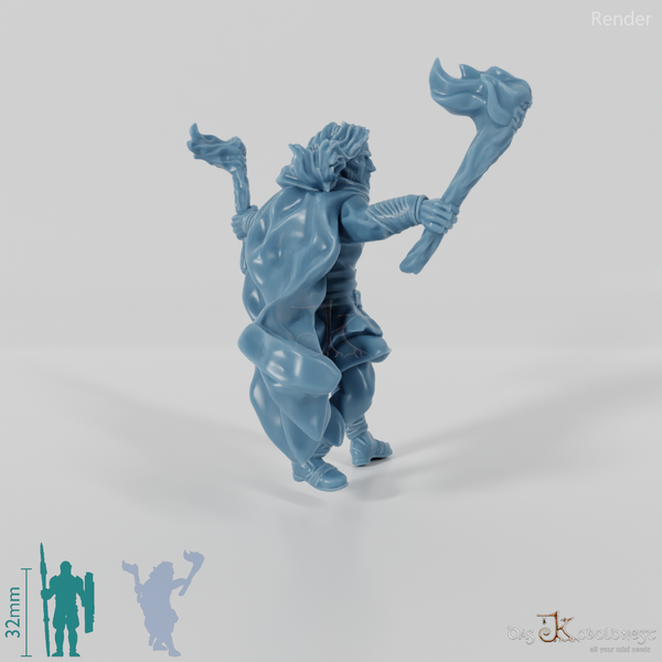 Aranglor, Menschen-Waldläufer mit Fackeln