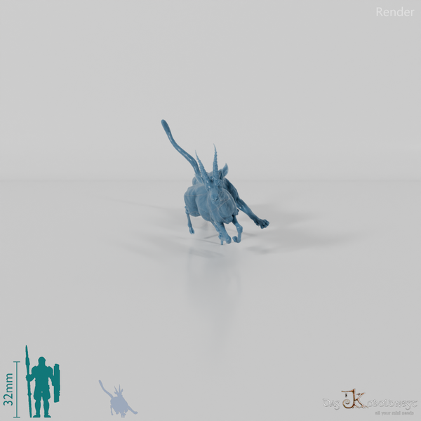 Big cat - cheetah hunting for Thomson's gazelle