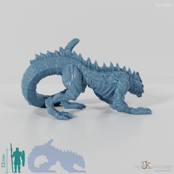 Eidechse - Riesenechse 01