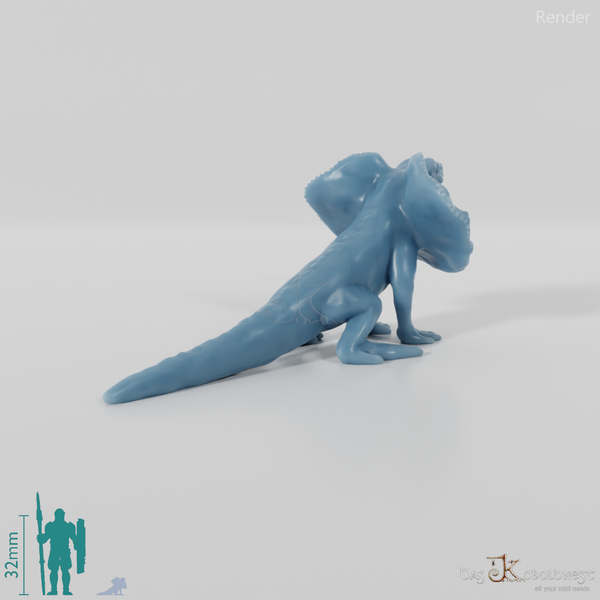 Eidechse - Kragenechse 01