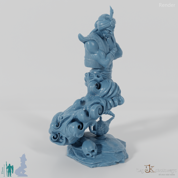 Dschinn aus der Flasche