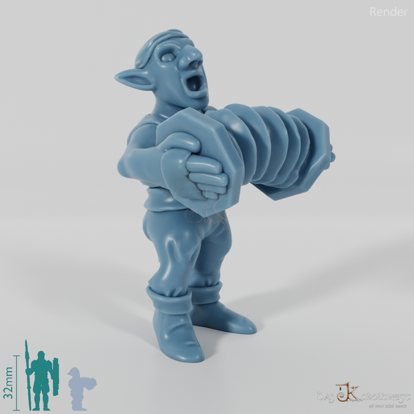 Gnome bard with concertina