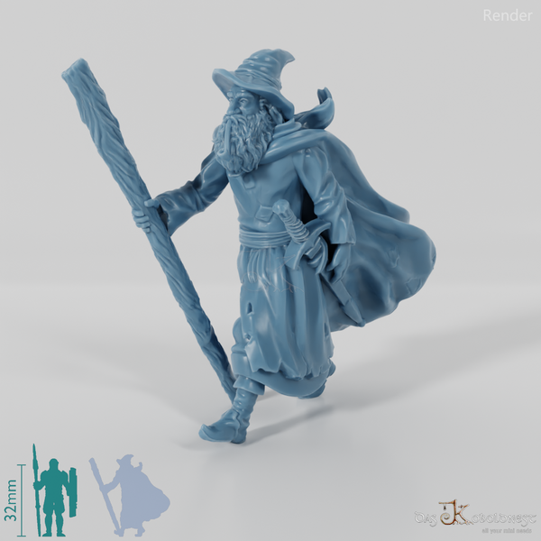 Gollnir, Grauer Zauberer