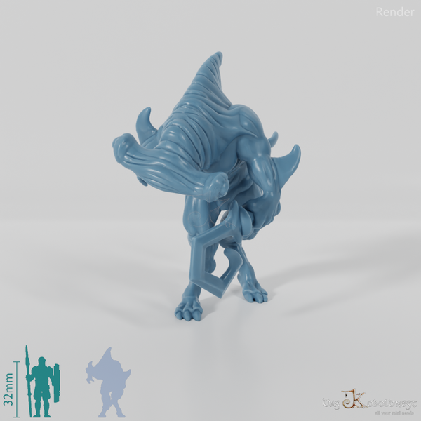 Shark People with Blade (Hammerhead Shark)