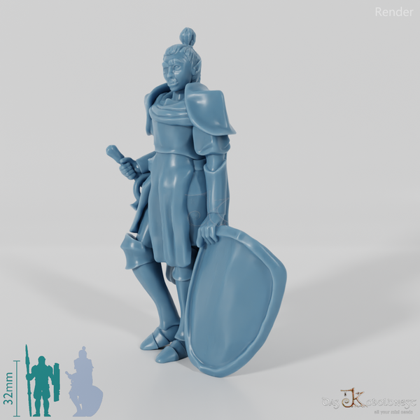 Halbork-Paladin Weiblich 02