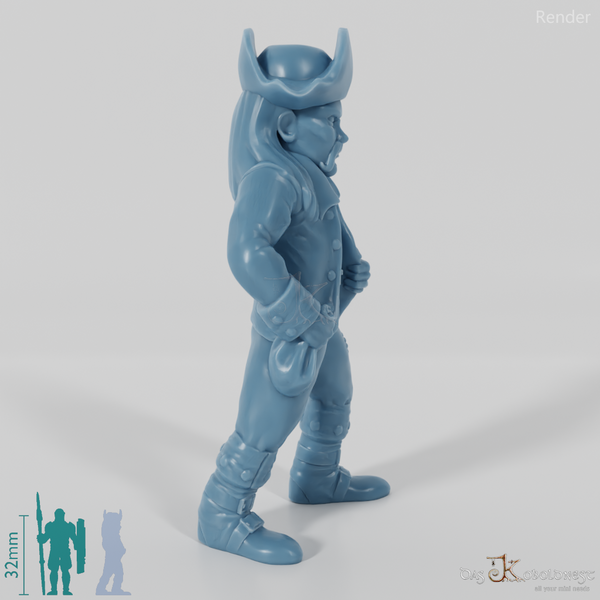 Heruntergekommener Kapitän