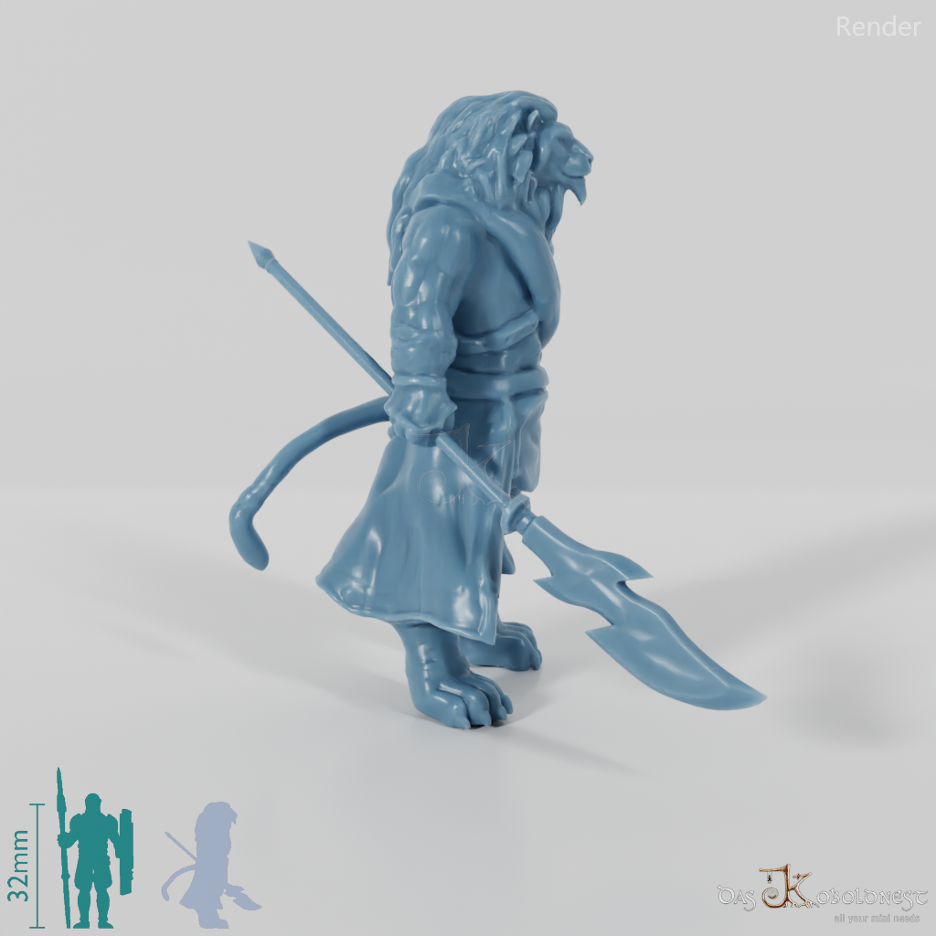 Lion Folk Warrior 01