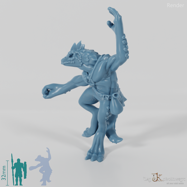 Lizardfolk Monk 01