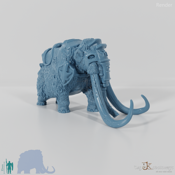 Mammut - Wolliges Kriegsmammut