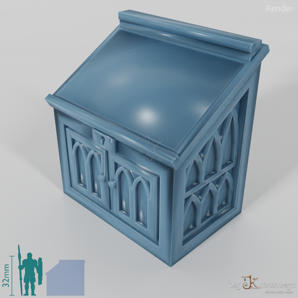 Bibliothek - Schreibpult 01