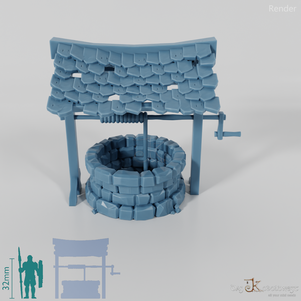 Brunnen - Verfallener Brunnen 01