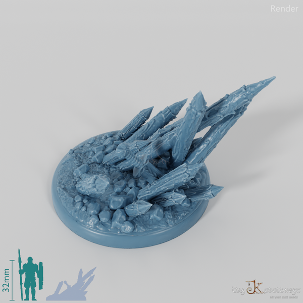 Bases with wooden palisade (round)